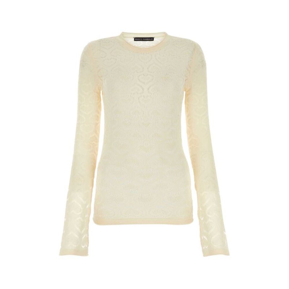 Marco Rambaldi Women Ivory Lace Top